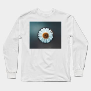 white flower make hope and peace Long Sleeve T-Shirt